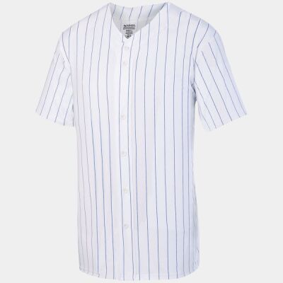 Pinstripe Full-Button Jersey Thumbnail