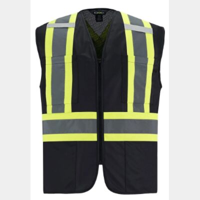 L01150 - Scout - Hi-Vis Zipper front Vest Thumbnail